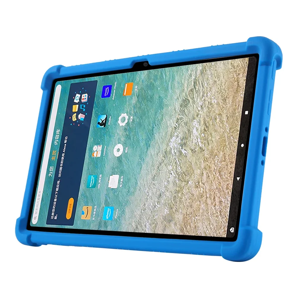 Tablet Case Case For Fire Max 11 Tablet Safe Shockproof Silicone Stand Cover