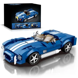 Creative City Vehicle DIY Car Building Block Set - 333 - Piece Desktop Display Toy (With Box)