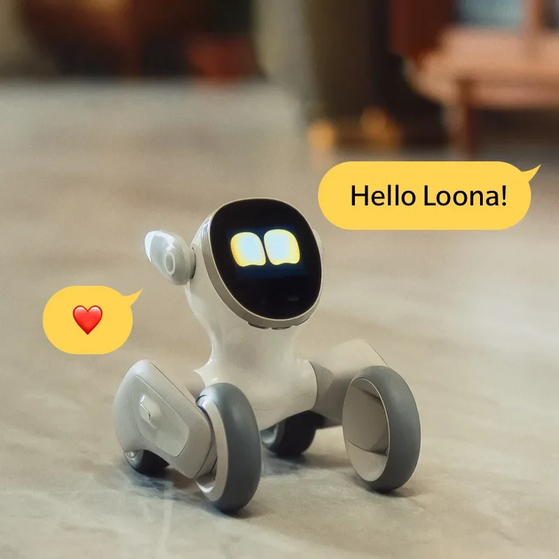 Smart Loona Robot Dog Intelligent AI Emotional Robot Accompany Voice Machine Electronic Loona Robot Dog Desk Toys Christmas Gift 4