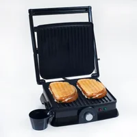 Indoor Grill & Gourmet Sandwich Maker Nonstick Electric Panini Press Multi-Recipe Healthy Cooking Versatile Use Large Cooking 1