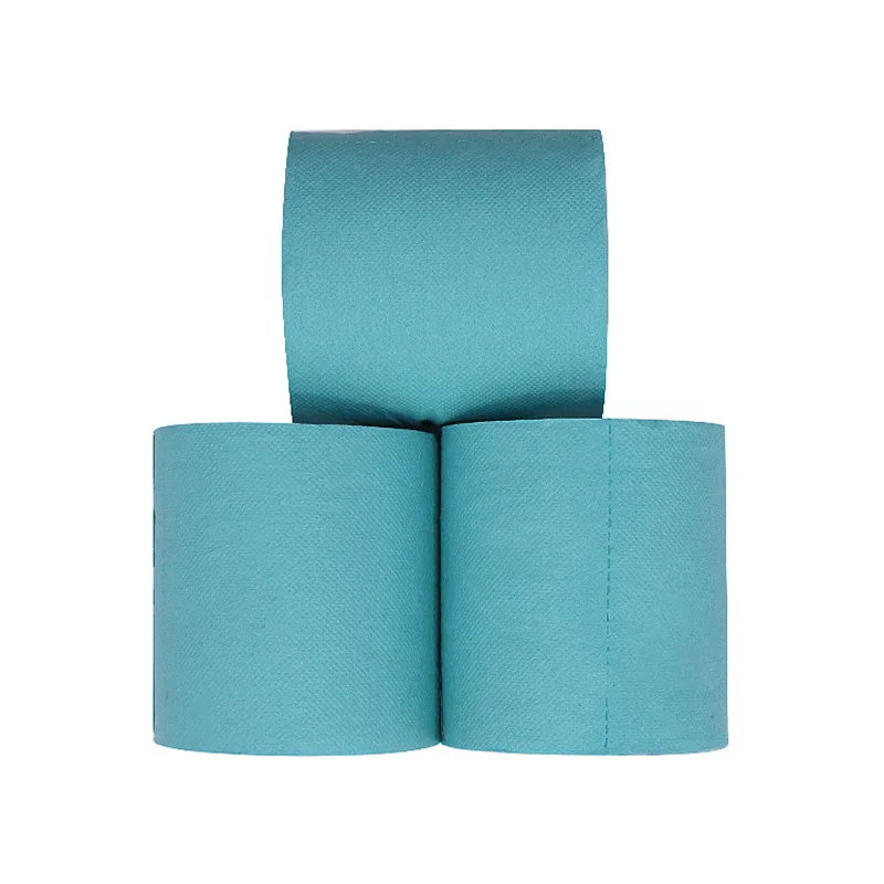 7 Color Santa Claus Paper Roll Tissue Paper Towels Christmas Decorations Xmas Santa Office Room Toilet 4 Roll