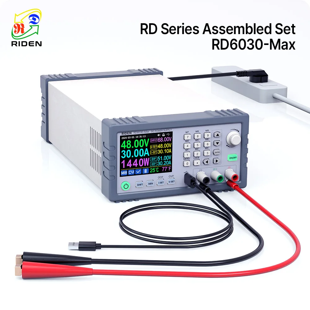RD RD6030-Max Completed Set 60V 30A digital control Stabilized AC
