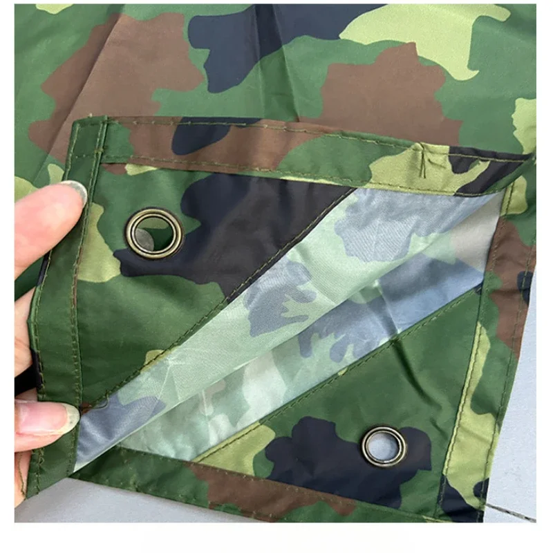Man Military Impermeable Zipper Camo Raincoat Waterproof Rain Coat Men Raincoat Women Awning The Rain Motorcycle Poncho