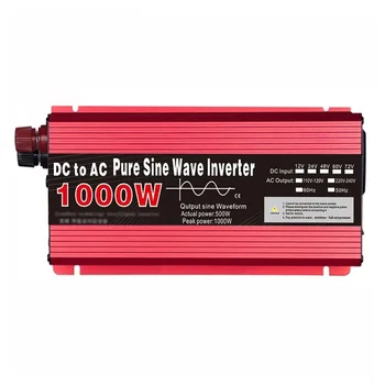 เครื่องแปลงแบตสำรอง DC แบบพกพา24V เป็น AC 220V 1000W 1