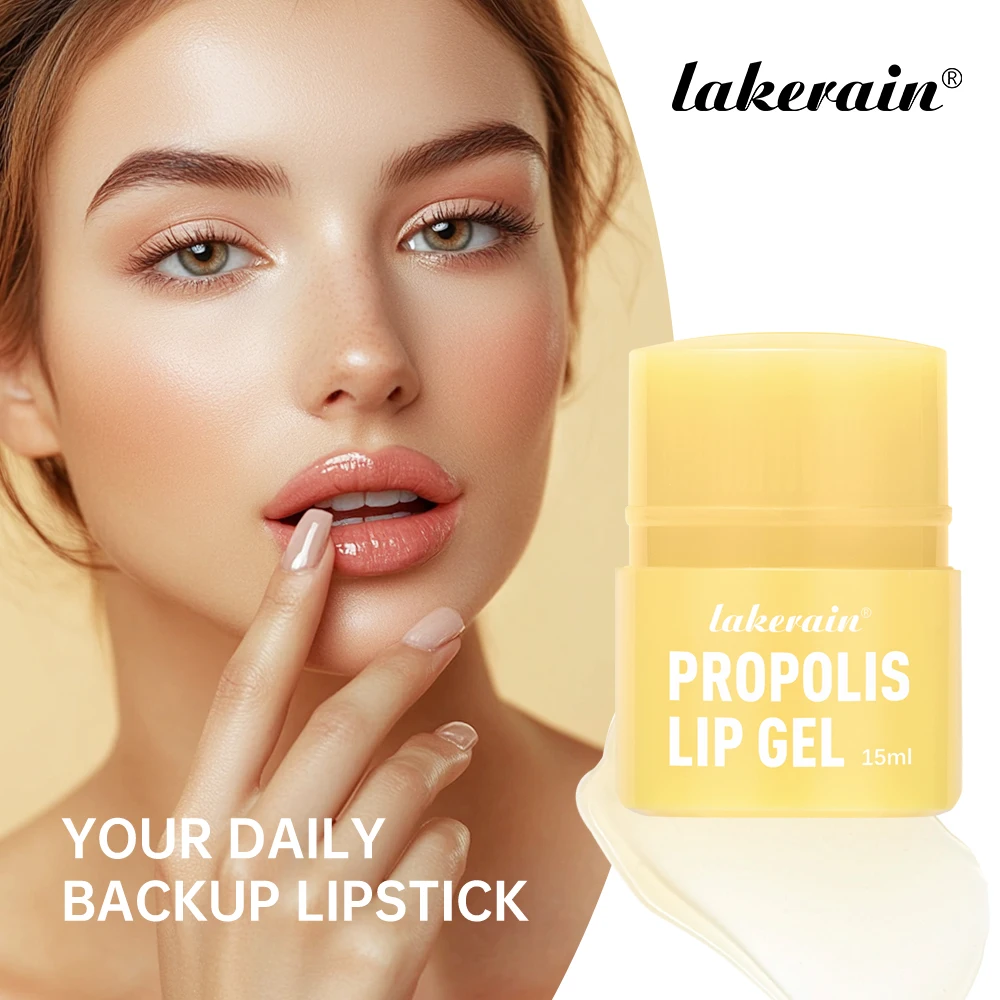 Honey Lip Butter Propolis Lipcerin Hydrating Lip Balm 12hrs Long-lasting Anti-cracking Unisex Care Makeup Lines Exfoliat