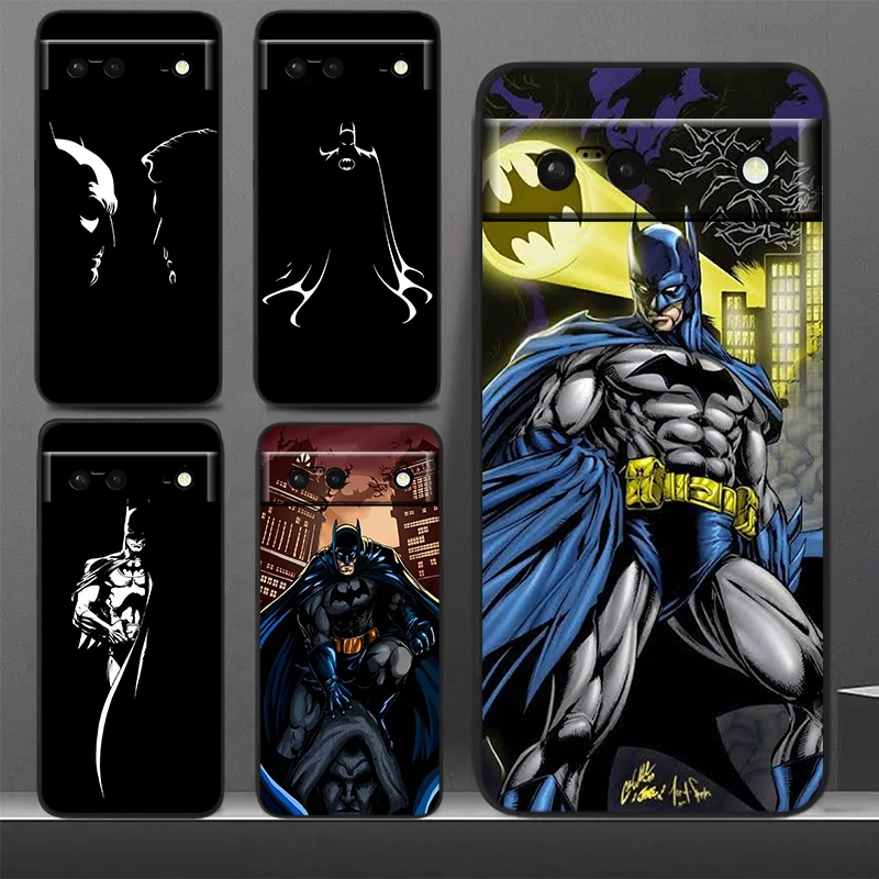 Gothic Skull Moon Stars Bat Design For Moto G Play 5G 2024 Phone Case With Tempered Glass Screen Protector, 2 Layers Shockproof TPU Corner Built-in Frame Bumper Case For Moto G