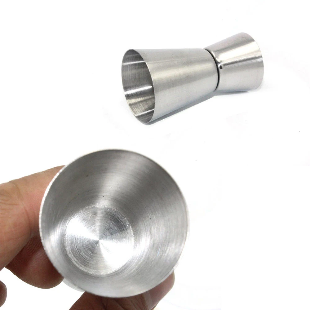 Drinking Spirit Barware Dual Shot Stainless Steel Measure Cup Bar Tools  Cocktail Mug Measure Jigger TYPE 1-20/40ML