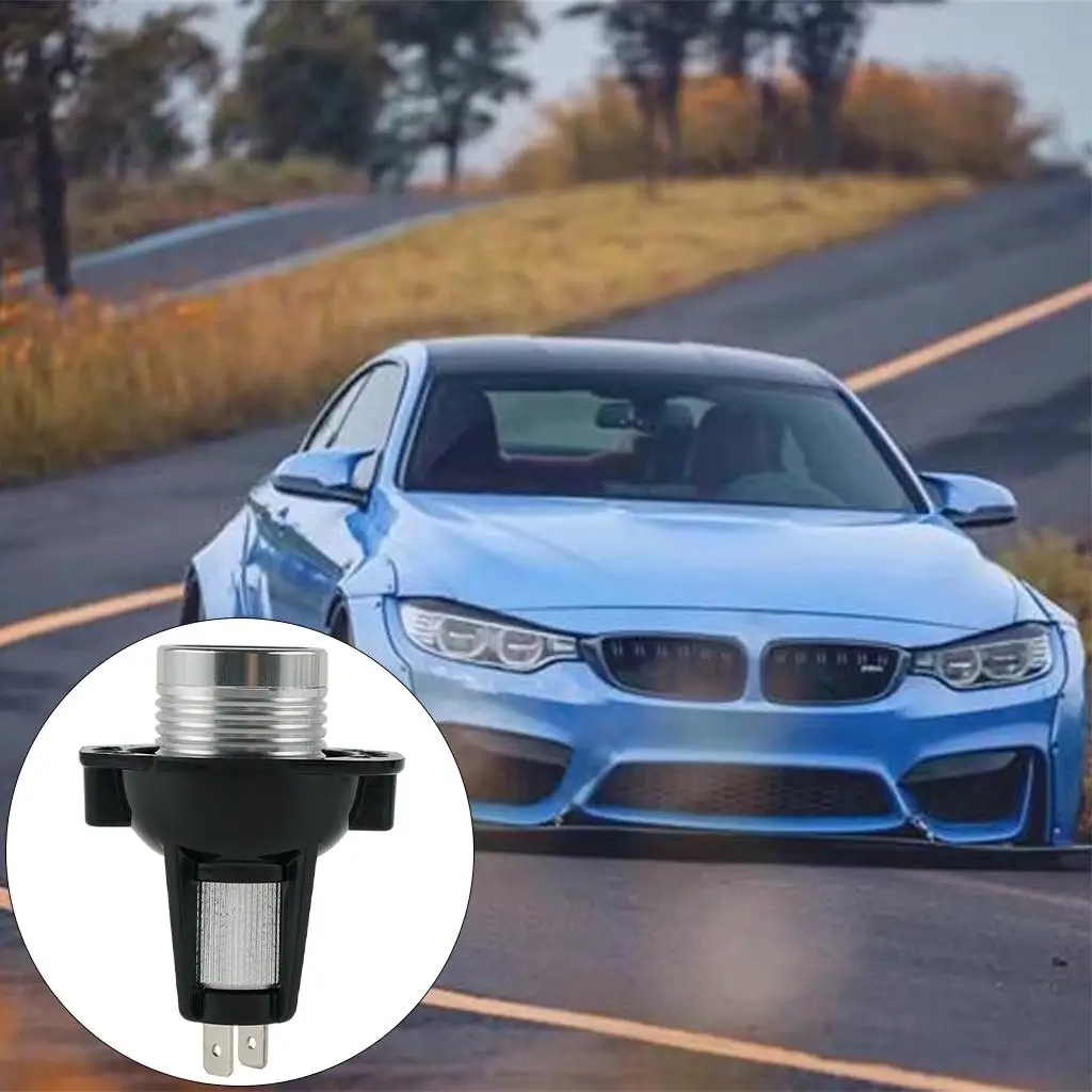 천사 눈 빛 LED 전구 교체 전구, BMW E90 E91 용 1000LM