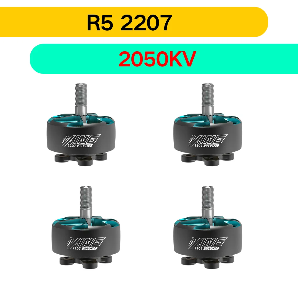 iFlight R5 2207 2050KV 5inch FPV Professional Freestyle Race Brushless Motor Mach R5 6S For RC FPV Racing Drone