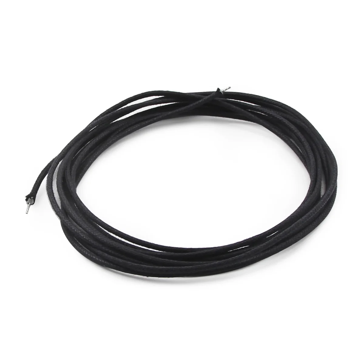 Cable trenzado de algodón para guitarra, Cable de empuje trasero