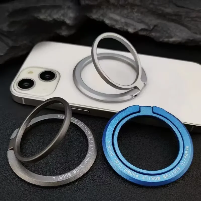 Magnetic Foldable Phone Grip and Stand - Portable and Removable