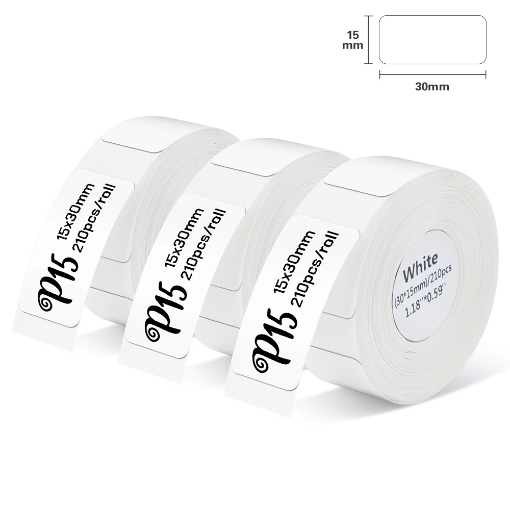 Wireless Bluetooth Thermal Label Printer with Adhesive Label Tape