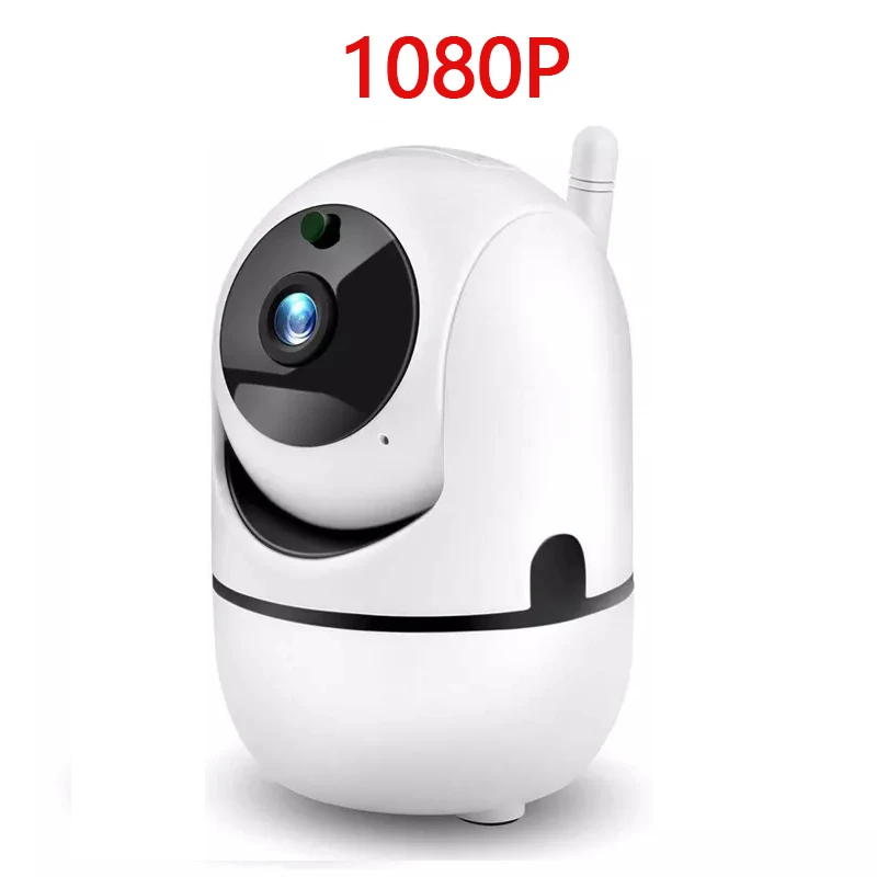 Cámara IP inalámbrica 1080P, minicámara de videovigilancia para mascotas con Wifi, 2MP de Monitor de bebé, hogar inteligente, 360