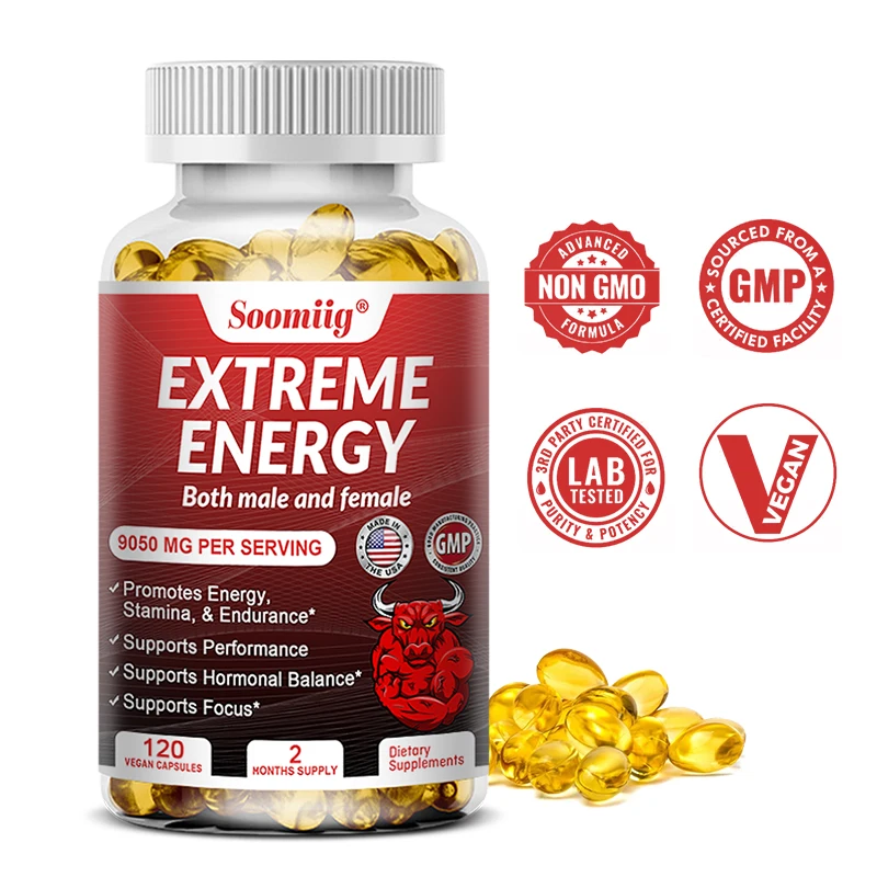 

NATURAL ENERGY - Helps with exercise endurance, strength, performance, promotes circulation - Non-GMO