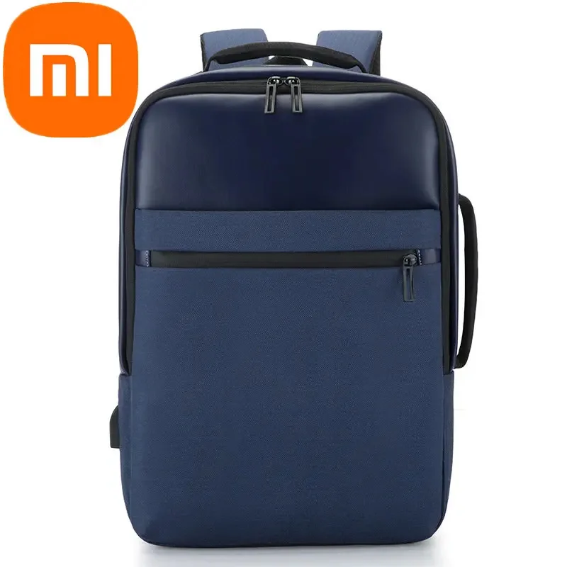 

Мужской деловой рюкзак Xiaomi для отдыха сумка для компьютера 15,6 дюйма вместительный дорожный рюкзак с USB-зарядкой