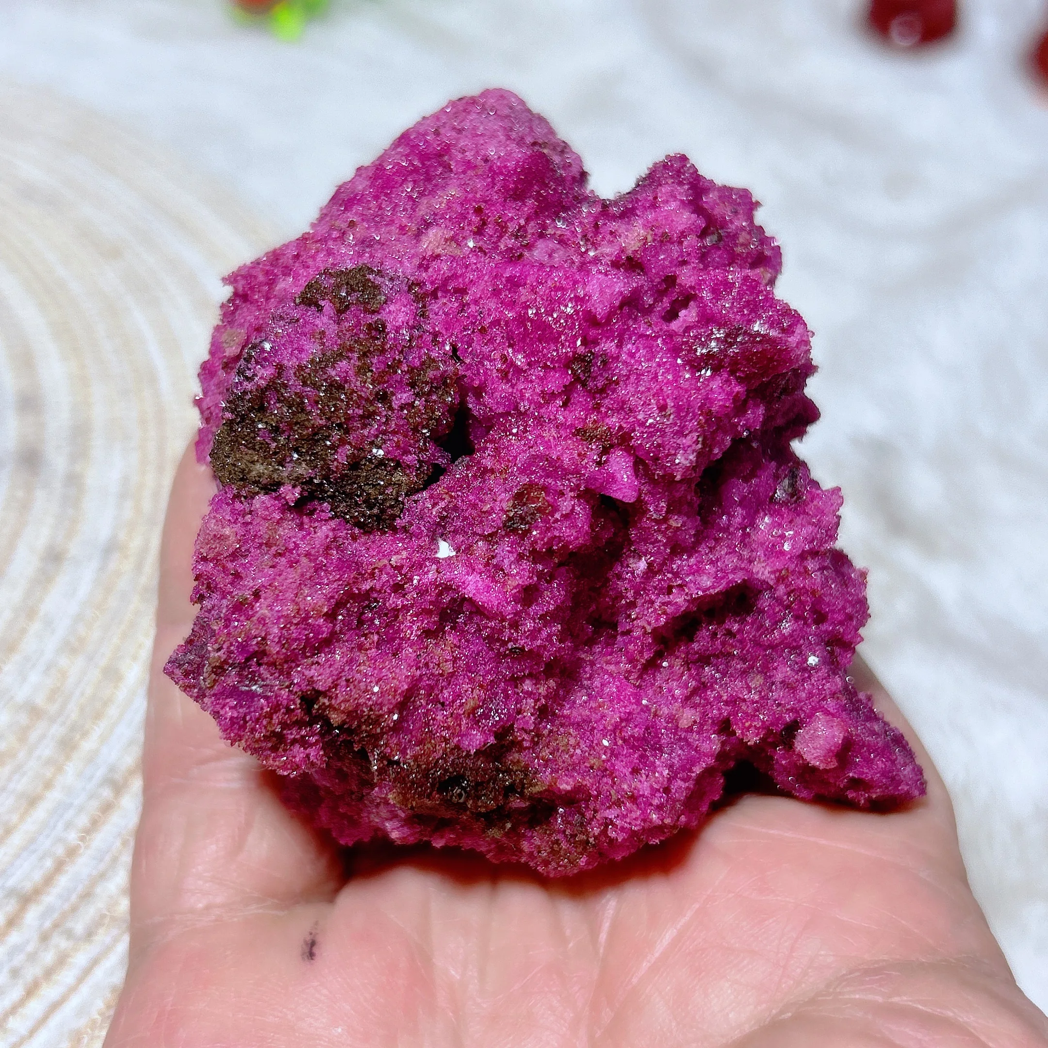 Healing Ruby With Epidote Raw Specimen High Quality Natural Crystals Gemstones Home Decorations Room Decor Ore Mineral Energy 4