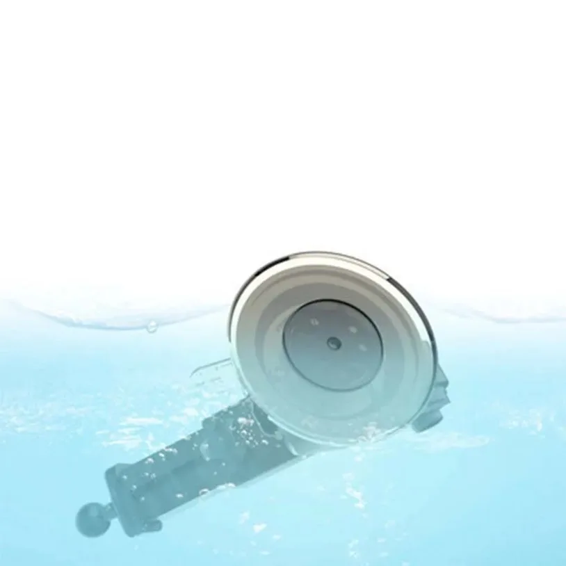 17mm Silicone Car Telescopic Rotating Sucker Bracket Car Holder Accessories Suction Cup Base Bracket Black for Mobile Phone