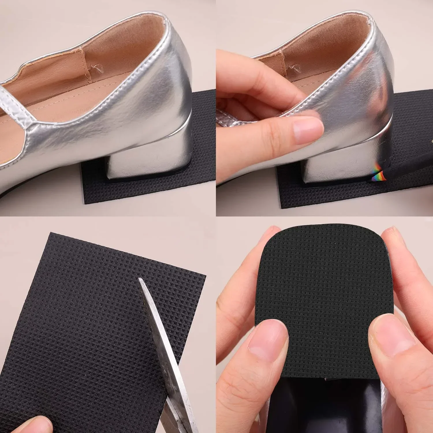 Anti-Rutsch-Aufkleber für Schuhsohle, schneidbare High Heels, Anti-Schäden-Patch, Schuhe, verschleißfeste, selbstklebende Aufkleber, schützender Paster – Detail 8