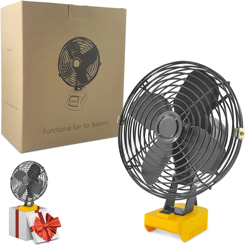 Fan For Dewalt 20V Portable Jobsite Working Fan For Dewalt 20V