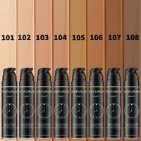 Fond de teint liquide 8 couleurs, correcteur efficace, imperméable, résistant à la sueur, maquillage coréen, Porfession, Base pour le visage, cosmétiques, cadeau 2