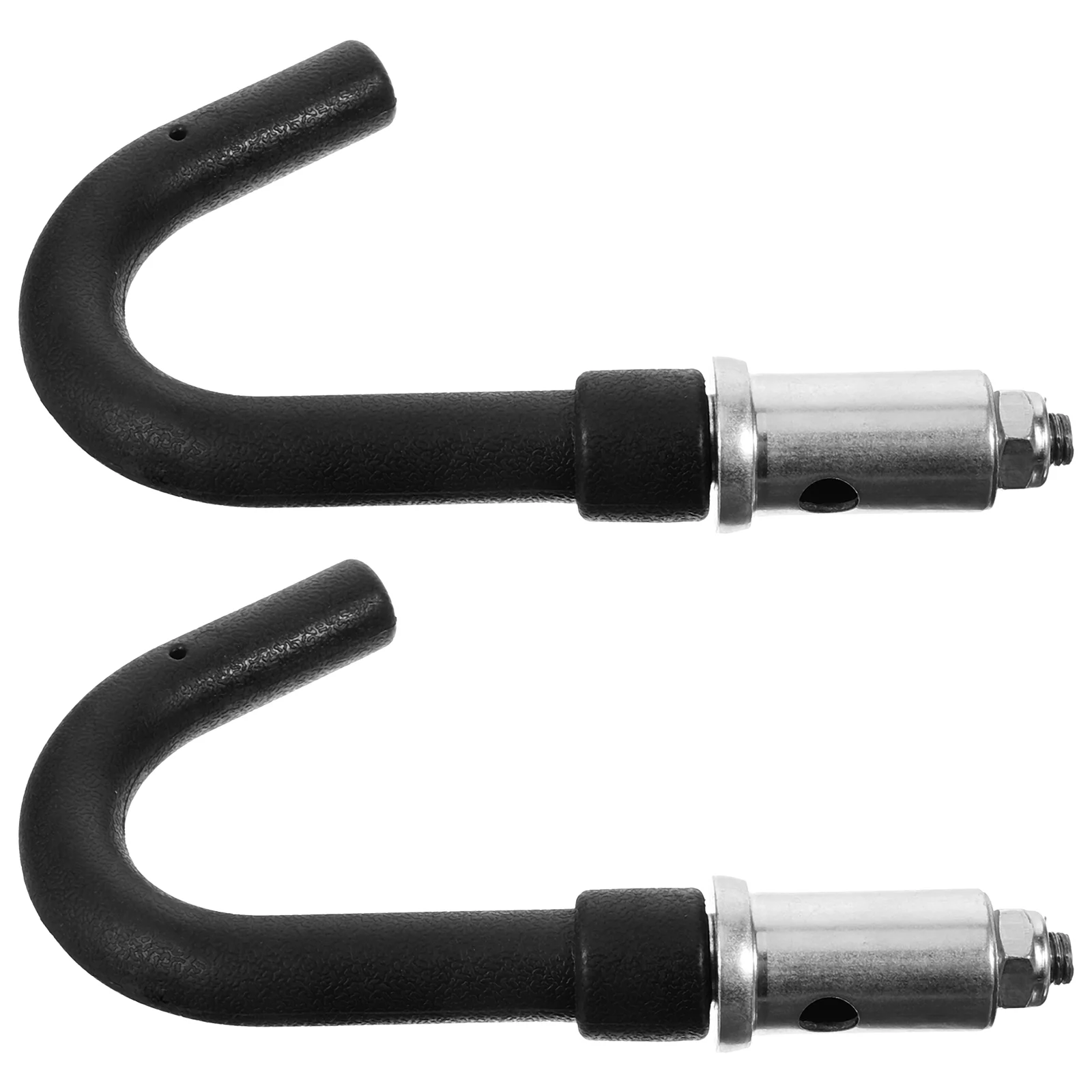 2 Pcs Telescoping Ladder Hooks Roof Rack Non-slip Roofing Garage Extension Stabilizer telescoping ladder hooks
