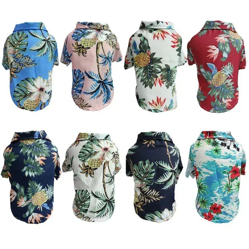 Camisa Havaiana para Cães - Estilo e Conforto de Verão | Caprioli - Detalhes
