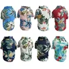Hawaiian Style Pet Dog Clothe Summer SandBeach Dog Shirts for Small Medium Dogs Puppy Cat Clothing Ropa Perro Pug French Bulldog 2
