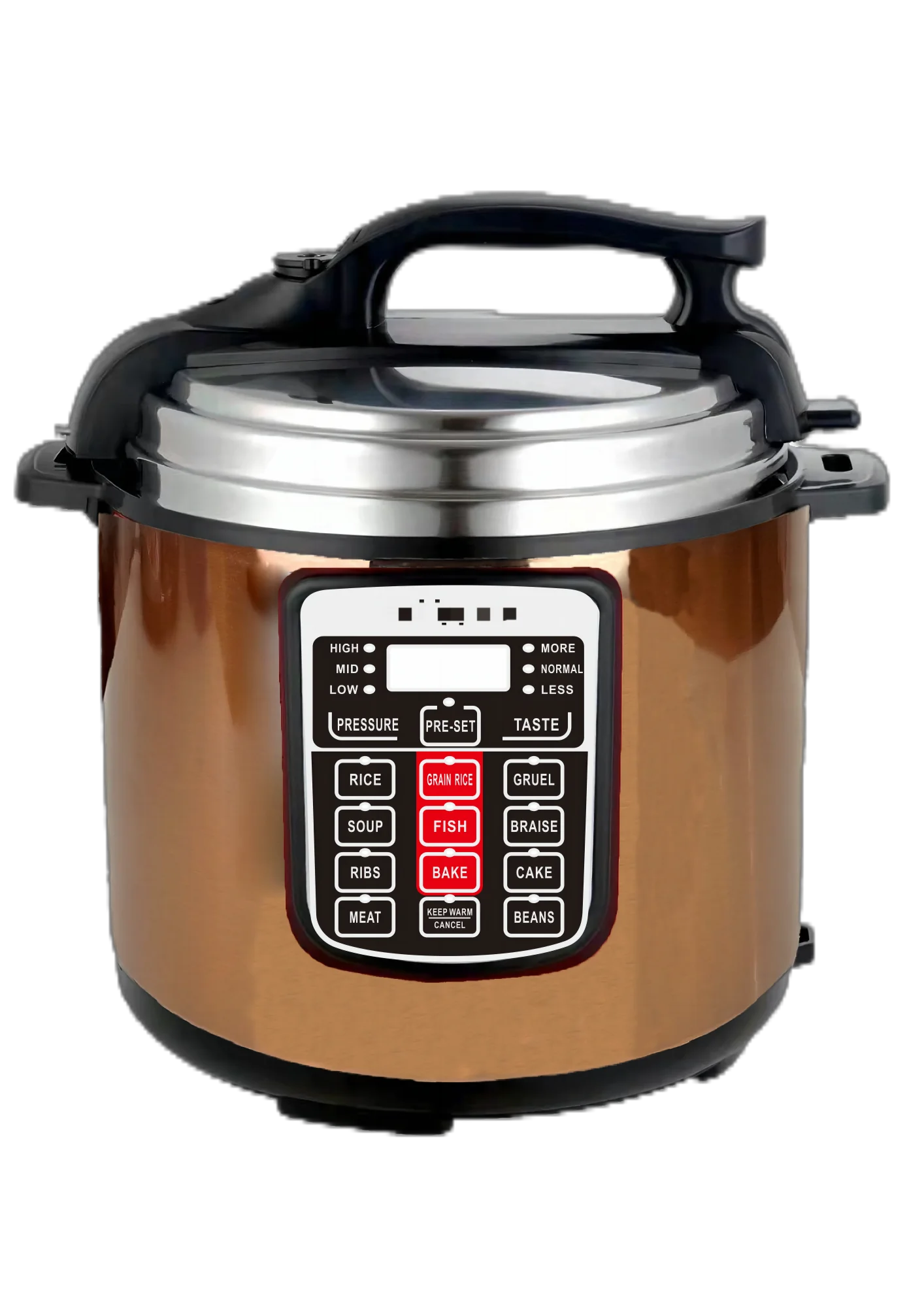 Okicook Itop Quality Olla Electrica Pressure Cooker With a Aluminium Inner Pot 6l New Electric Pressure Cooker Color Shell