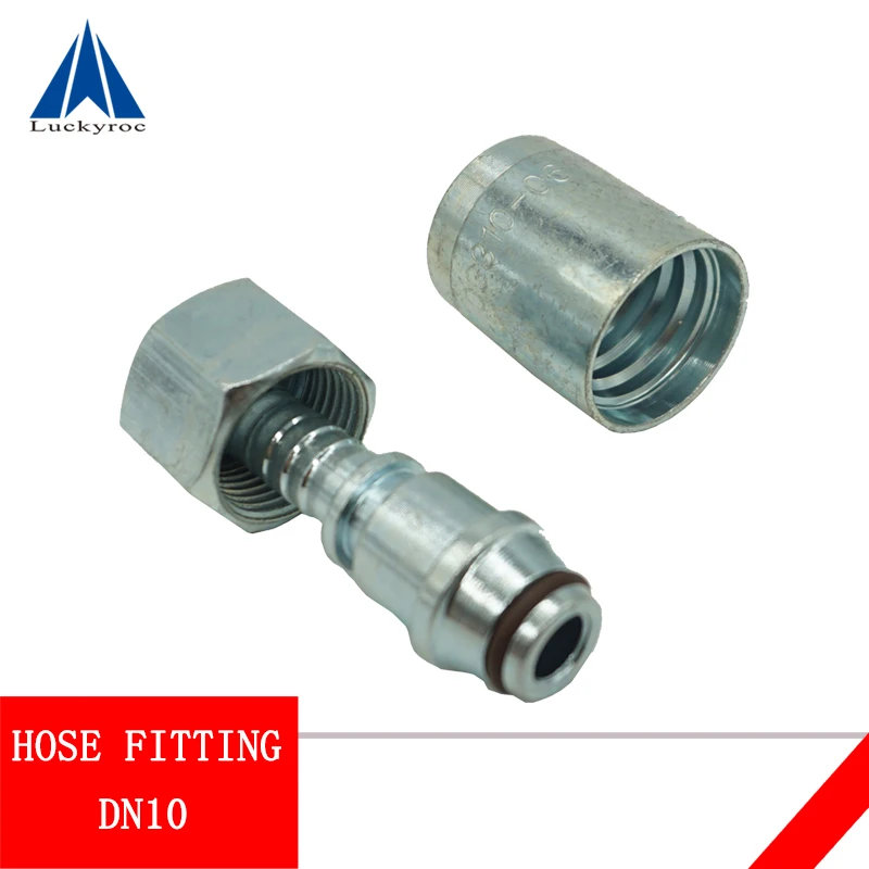 Linde Forklift Hose Fitting DN10 fitted for 325-01,336-01,351-03, 1218-01,1283-01