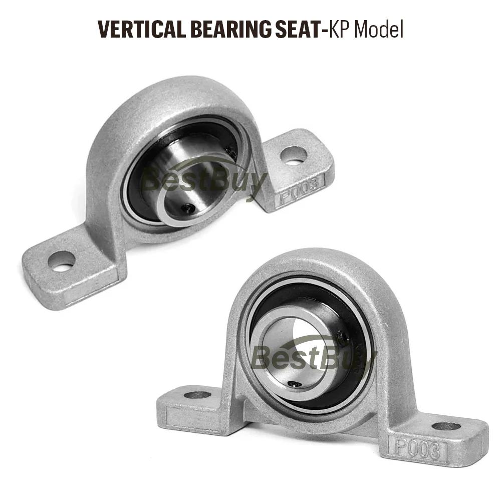 Zinc Alloy Diameter 8mm To 35mm Bore Ball Bearing Pillow Block Mounted Support KFL08 KFL000 KFL001 KFL002 KP08 KP000 KP001 KP002