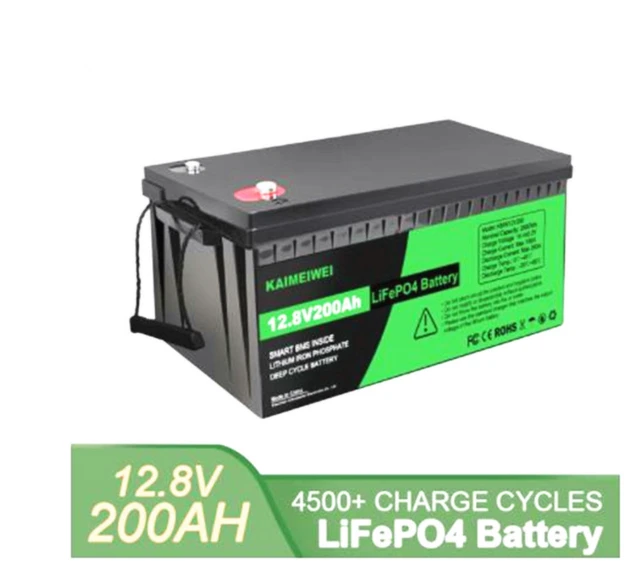 Lifepo4 Battery Pack 12v 24v 100ah 200ah Built-in Bms Lithium Iron  Phosphate Rechargeable Battery For Ev Rv Boats Motor Forklift - Battery  Packs - AliExpress