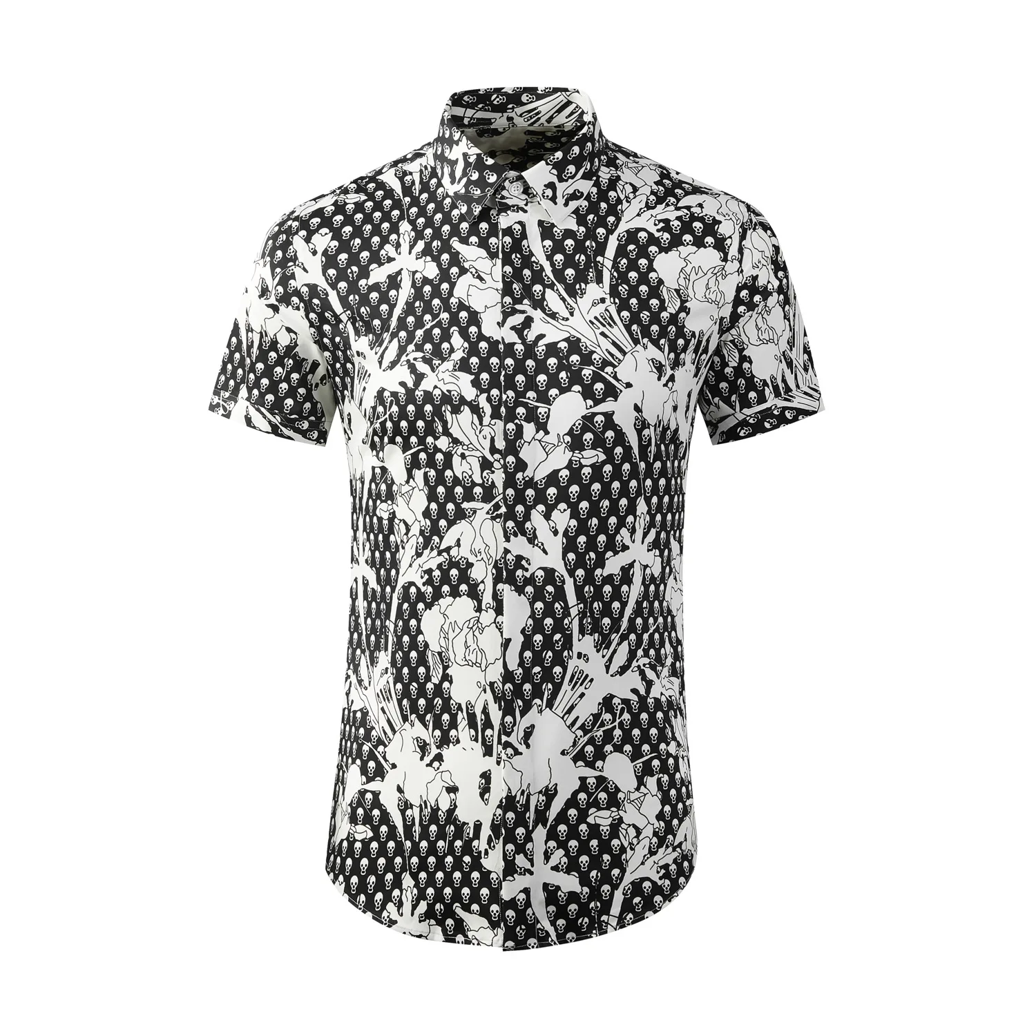 

High Quality Luxury Jewelry Man Shirt Camisas Floreadas Para Man Shirt
