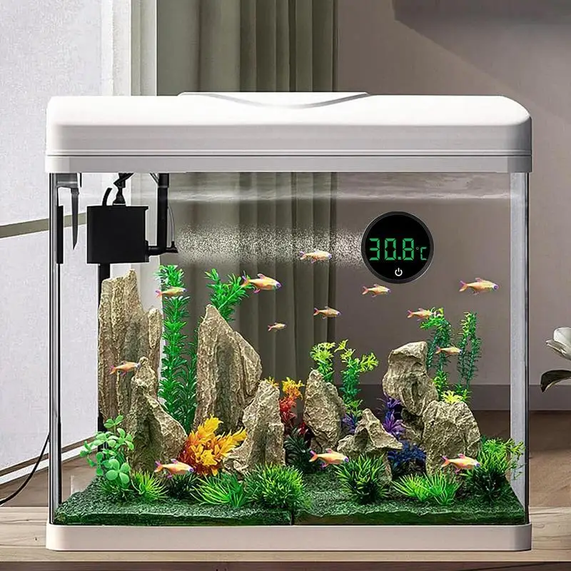 Fish Tank Thermometers Digital Display Design Accurate Aquarium Thermometers Fish Tank Accessories Portable