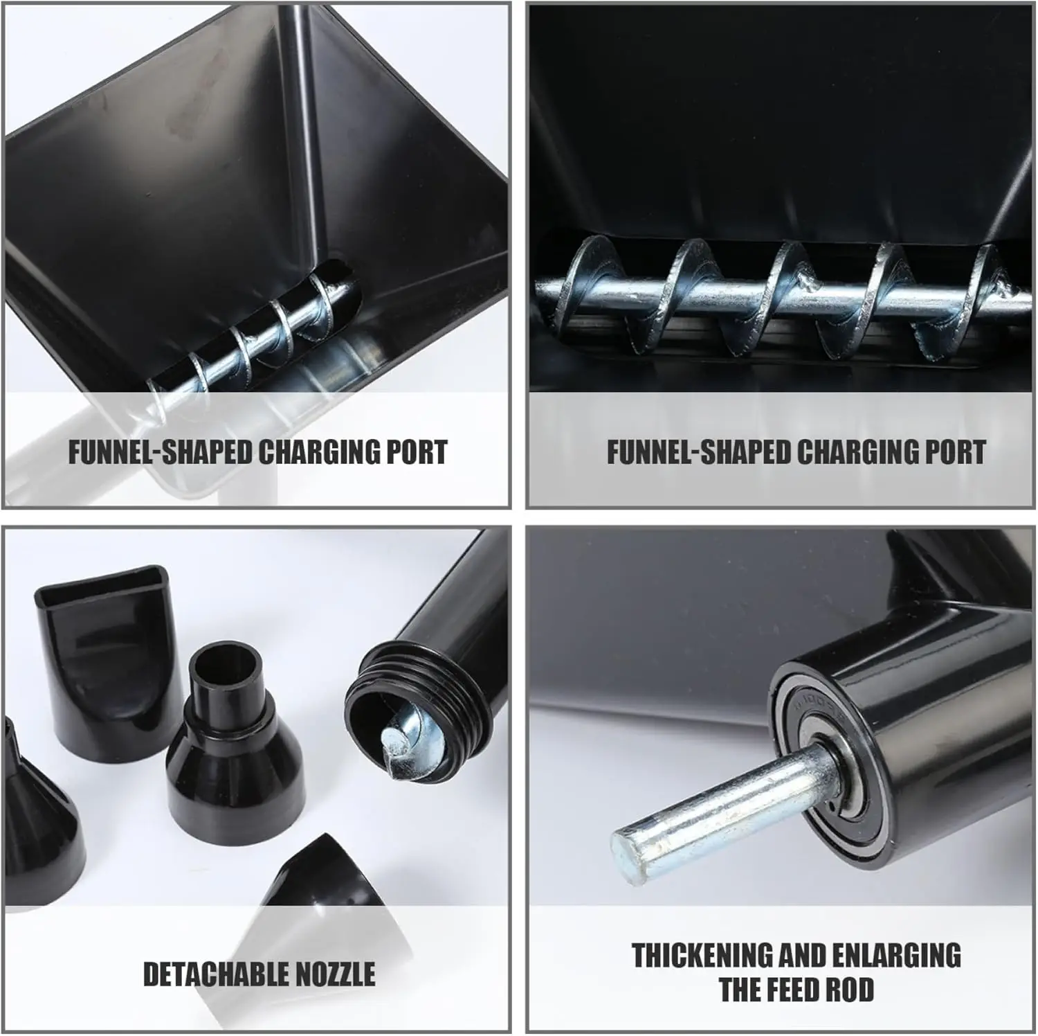 Door Window Grouting Device Electric Caulking Machine Mortar Automatic Filler 10mm Electric Drill Joint Cement Grouting Device 4