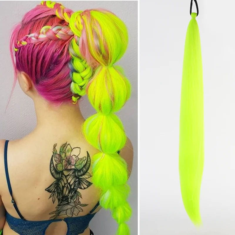 LUPU Ombre Ponytail Extension Image 13
