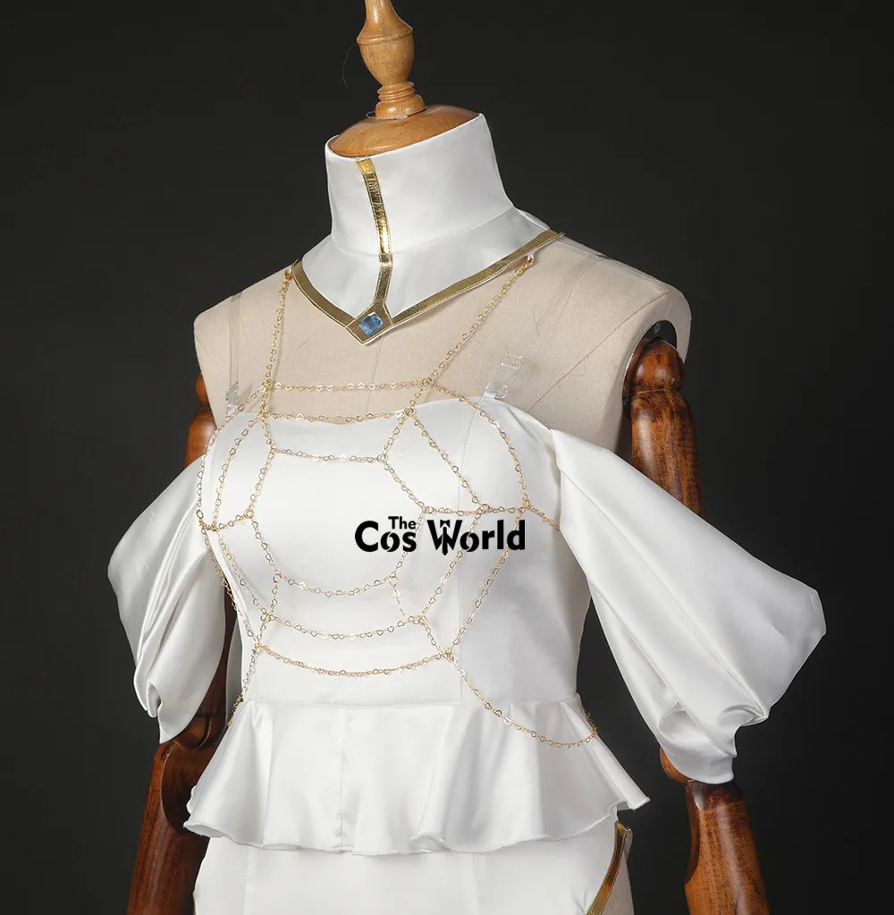 Overlord Albedo White Dress Cosplay Kostüm 17 Overlord Albedo White Dress Cosplay Kostüm 6