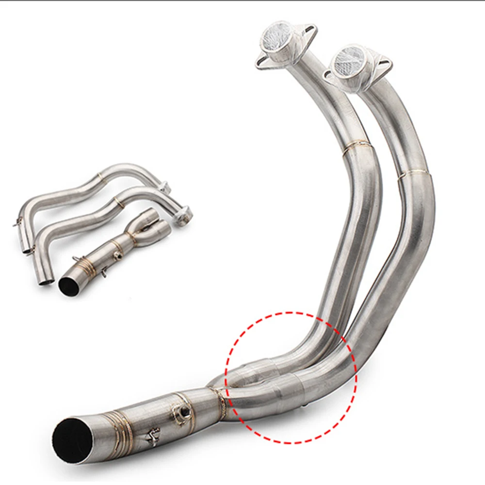 MOTORCYCLE EXHAUST MUFFLER FULL SYSTEM SLIP ON FOR YAMAHA MT07 mt-07 2014-2023 Motorcycle Muffler Exhaust Pipe - Image 3