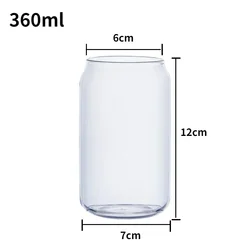 Elegant Glass Tumbler with Reusable Straw - Versatile Drinkware - Glass (S)