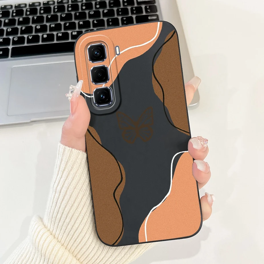 Luxury Art Painted Soft TPU Phone Case, Compatible with Select Infinix Models