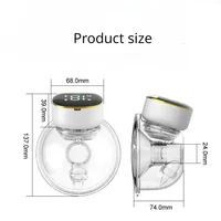 Wearable Breast Pump Double-sided Painless Electric Fully Automatic Integrated Breast Pump Hands-free and Portable Breastfeeding 2