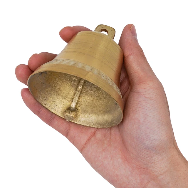 10 Campanelle Per Animali In Rame - Campane Per Pecore, Mucche E Cavalli, Suono Forte E Durevole - Foto 10