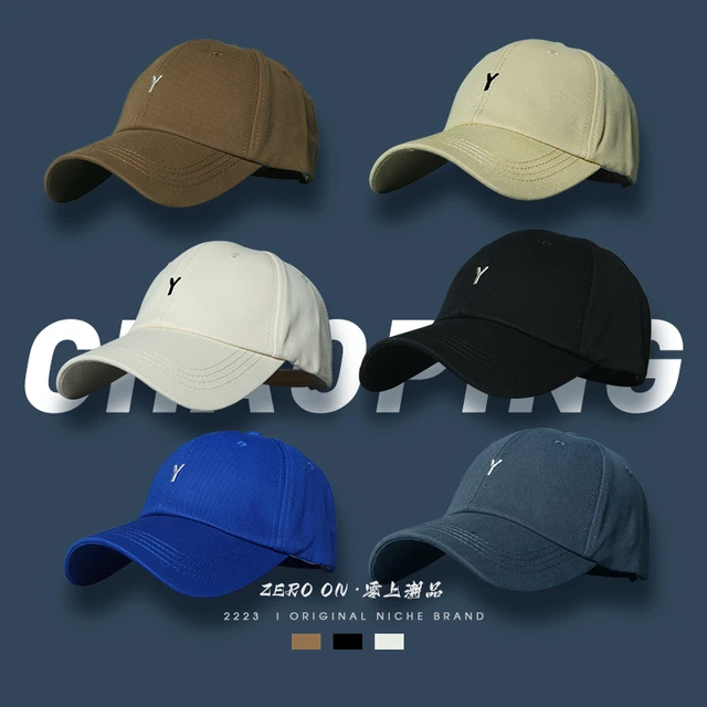 Simple Letters 2023 New Soft Top Baseball Hat for Men and Women