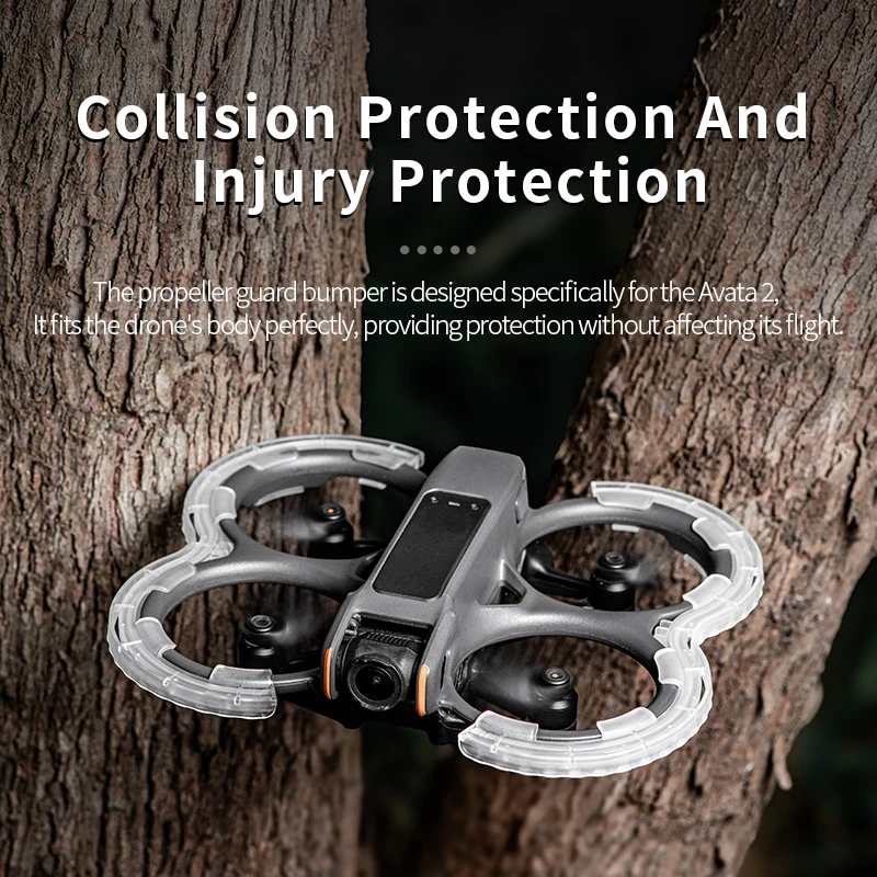 Avata 2 Propeller Guard Hollow Propellers Protective Bumper Anti-collision Ring Protector for DJI Avata 2 Accessories