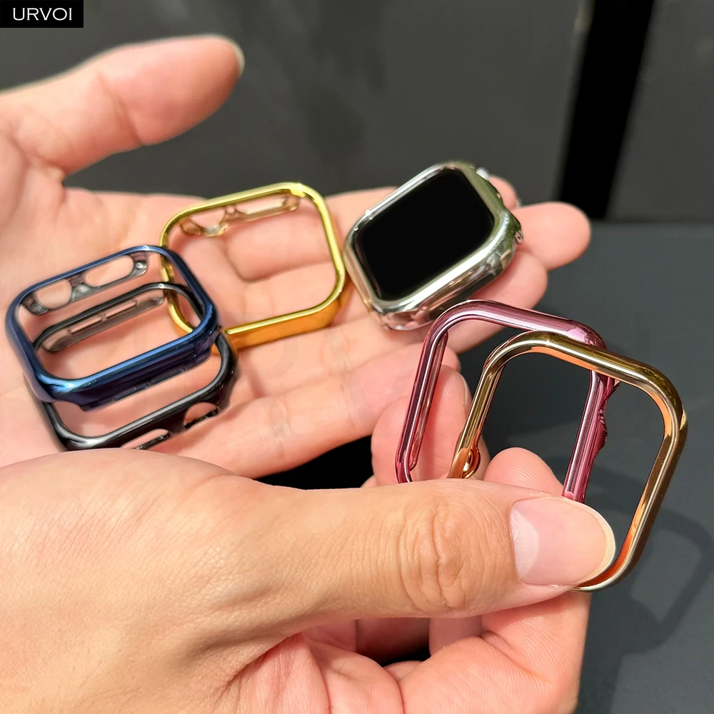 URVOI Electroplated Anti-Scratch Apple Watch Bumper Cover
