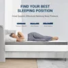 10 In Twin Mattress, Hybrid Mattress in a Box w/ Independent Spring, Soft & Comfort Medium Firm Twin Size Mattress, Edge Support 6