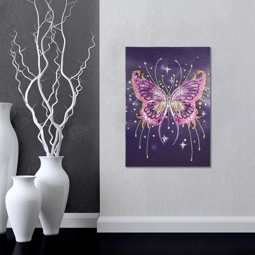 Diamond Painting DIY 5D Special Shaped Animal Flower Religious Butterfly for Children Christmas