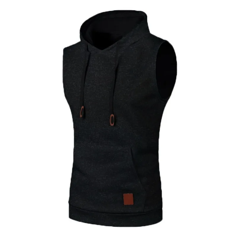 Animal Game Mens Sleeveless Jacket Vests Lightweight Slim Fit Hooded Sweatshirt Casual Hoodies Work Coats Tank Top Tracksuit Men