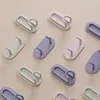 Punch-free Metal Hook Strong Viscose Adhesive Hook Load-bearing Door Back Wall Bathroom Kitchen Key Seamless Nail Clothes Hanger 1