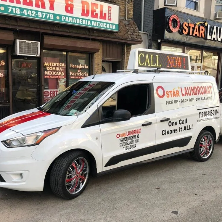 

food truck advertising led display screen