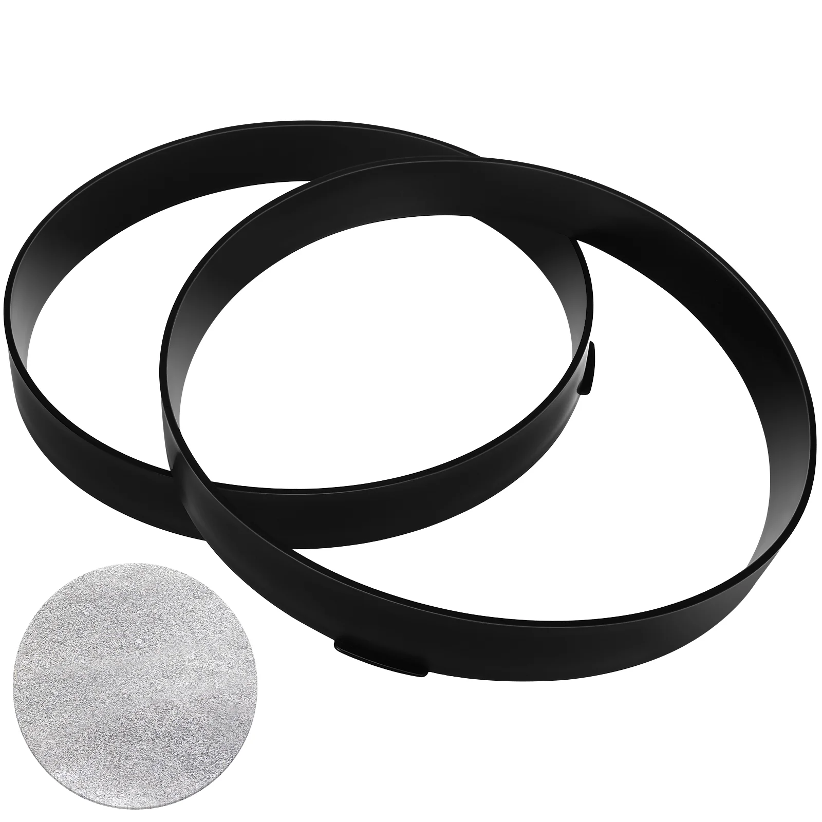 2Pcs DIY Reusable Garden Path Paving Mold Crescent Molds Brick Stone DIY Molds Tool for Garden garden path mold
